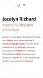 Mobile Screenshot of jocelynrichard.com