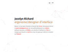 Tablet Screenshot of jocelynrichard.com